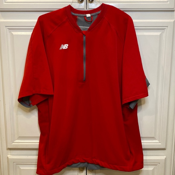 New Balance Jackets & Coats New Balance Mens Short Sleeve 300 Red